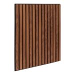 3D Πάνελ Τοίχου Colva Atmosphera - 60X60Cm - Dark Wood