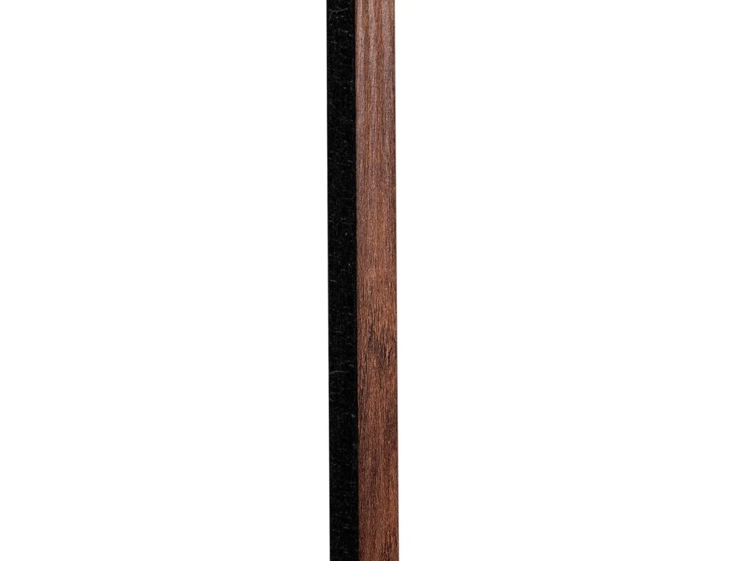 3D Πάνελ Τοίχου Colva Atmosphera - 60X60Cm - Dark Wood