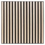 3D Πάνελ Τοίχου Colva Atmosphera - 60X60Cm - Light Wood