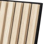 3D Πάνελ Τοίχου Colva Atmosphera - 60X60Cm - Light Wood