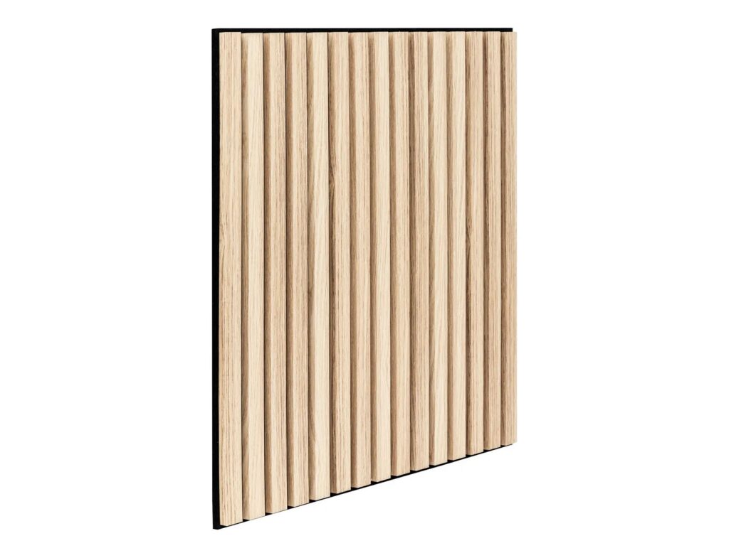 3D Πάνελ Τοίχου Colva Atmosphera - 60X60Cm - Light Wood