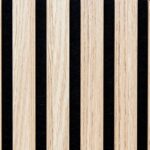 3D Πάνελ Τοίχου Colva Atmosphera - 60X60Cm - Light Wood