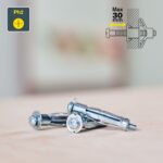 άγκυρες και βίδες Rapid 13 x 52 mm M6 x 63 mm Μέταλλο Επέκταση x10
