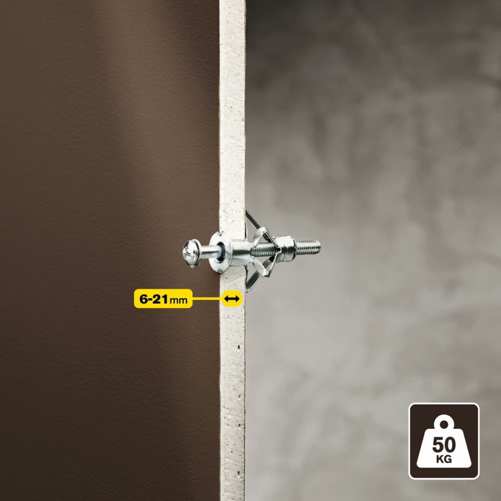 άγκυρες και βίδες Rapid 13 x 52 mm M6 x 63 mm Μέταλλο Επέκταση x10