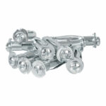 άγκυρες και βίδες Rapid 13 x 52 mm M6 x 63 mm Μέταλλο Επέκταση x10