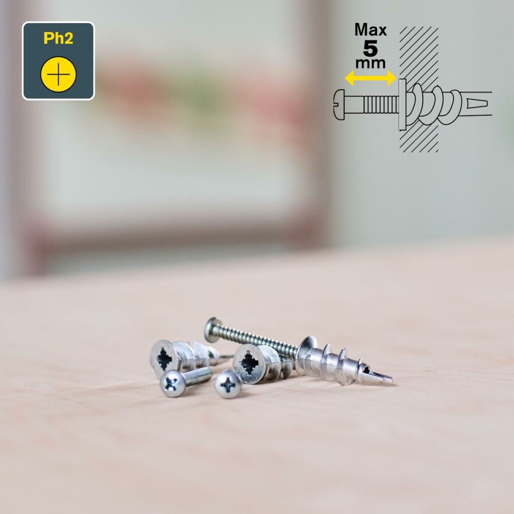 άγκυρες και βίδες Rapid M13 x 31 mm x10