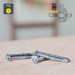 άγκυρες και βίδες Rapid Ø 11 x 65 mm M5 x 74 mm Μέταλλο Επέκταση x10
