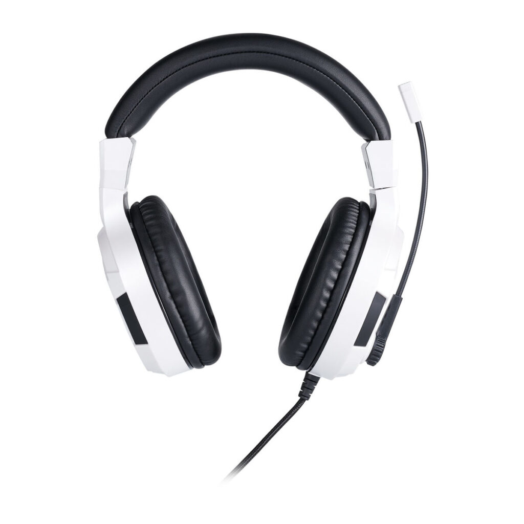 Ακουστικά με Μικρόφωνο για Gaming Big Ben Interactive PS4OFHEADSETV3WHITE Λευκό Μαύρο/Λευκό