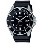 Ανδρικά Ρολόγια Casio MDV-107-1A1VEF Μαύρο