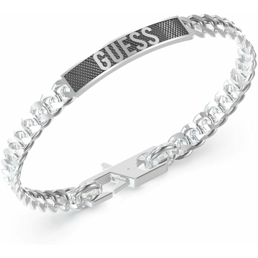 Ανδρικά Βραχιόλια Guess JUXB03214JWSTBKS 25 cm