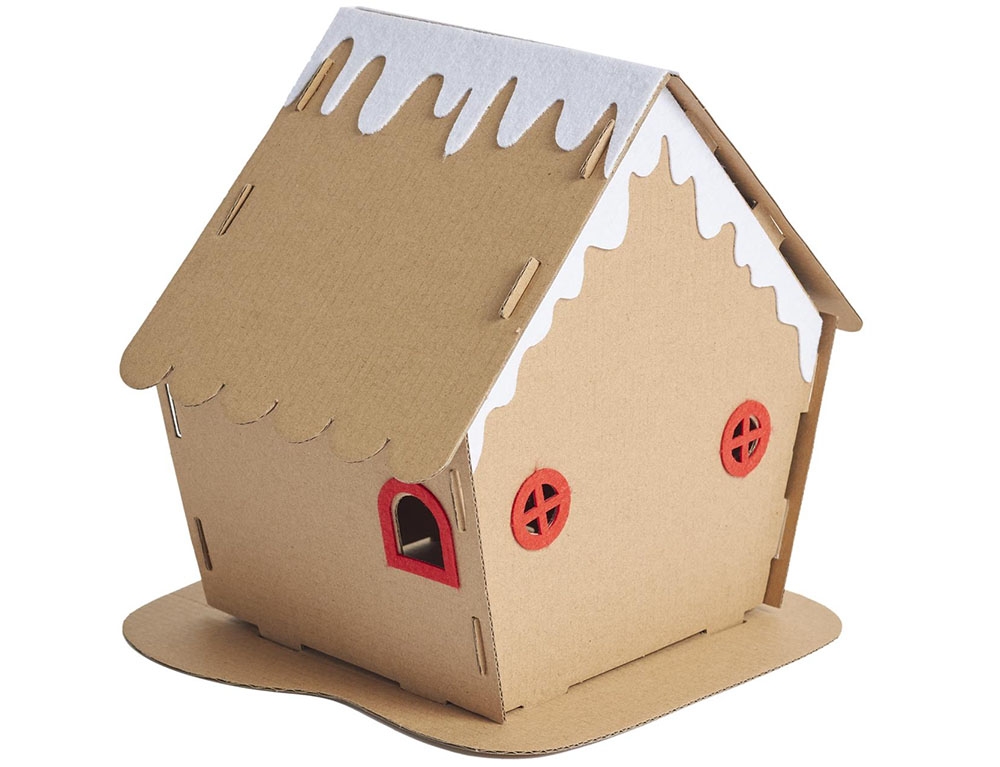 Ανενεργα Christmas House To Build And Decorate Ec0005