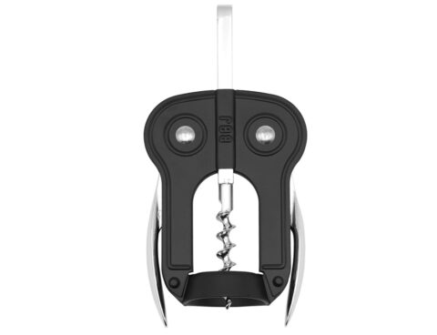 Ανοιχτήρια Χειρός Double Lever Owl Style Corkscrew Boj Black 0101030