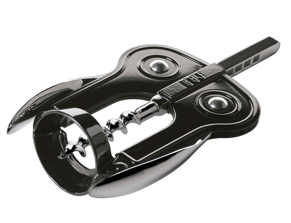 Ανοιχτήρια Χειρός Owl Style Corkscrew Boj Lux Pure Black 011110804