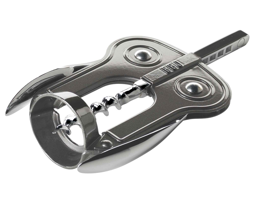 Ανοιχτήρια Χειρός Owl Style Lux Corkscrew Boj Steel Grey 011110204