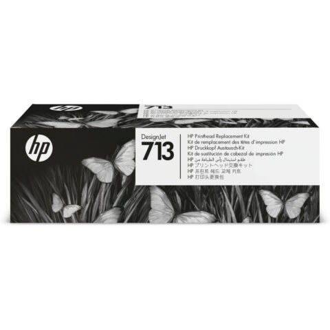 Ανταλλακτικό κεφαλής HP 713 Μαύρο Κυανό Mατζέντα