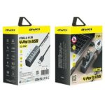 Αντάπτορας USB 2.0 Hub με 4 θύρες - CL-122 - AWEI - 085434