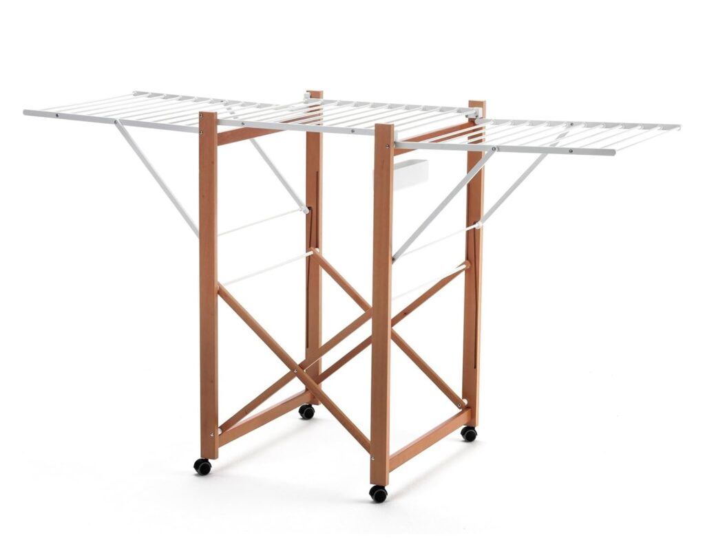 Απλώστρα Airone Arit - 175X67X105Cm - Φυσικό