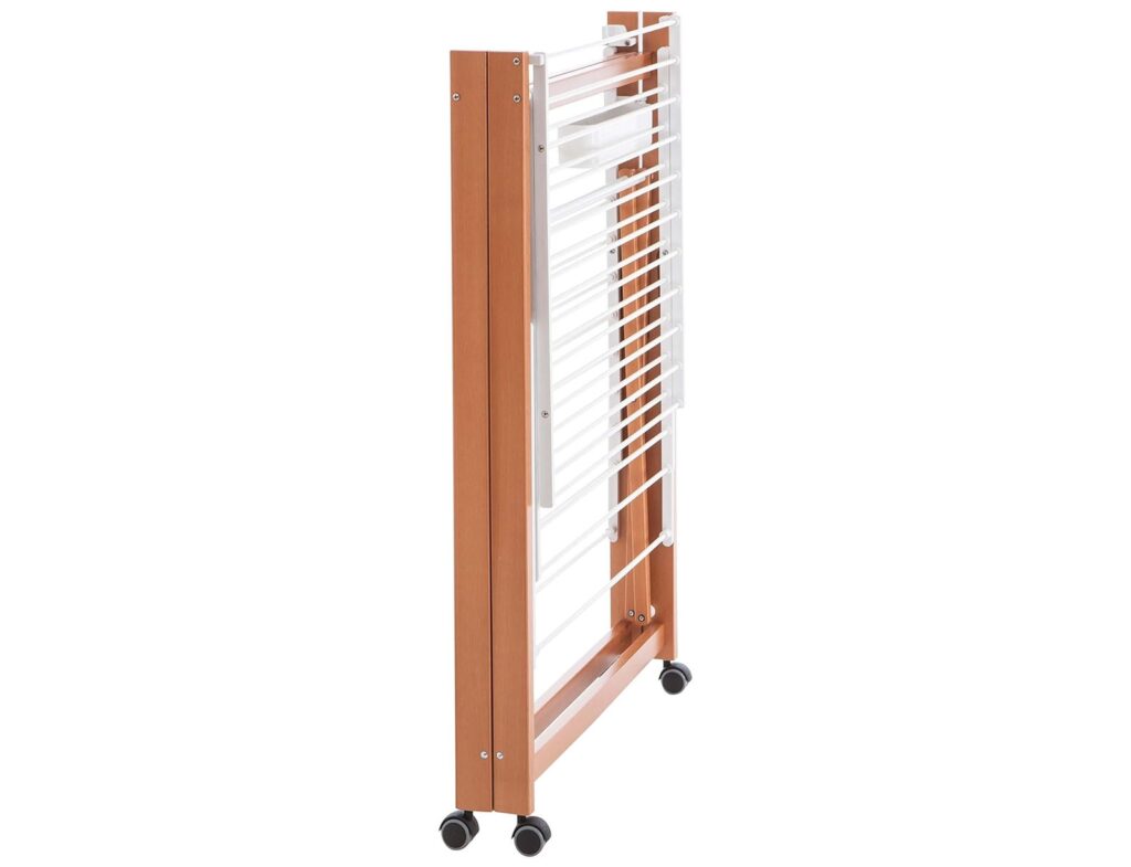 Απλώστρα Airone Arit - 175X67X105Cm - Φυσικό