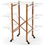 Απλώστρα Aquilone Arit - 132X68X137Cm - Φυσικό