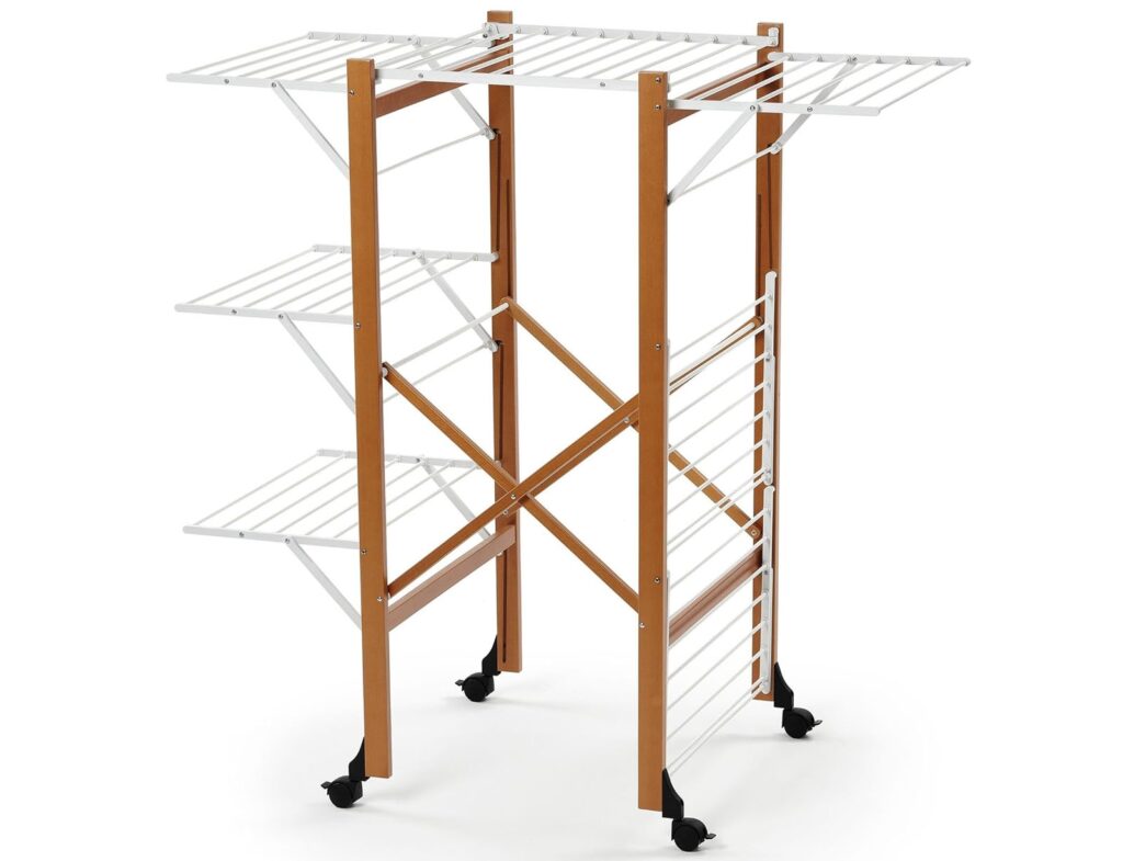 Απλώστρα Aquilone Arit - 132X68X137Cm - Φυσικό