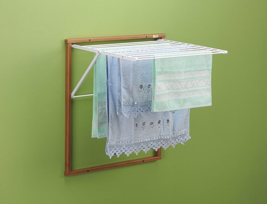 Απλώστρα Kledy Arit - 69X63X80Cm - Φυσικό