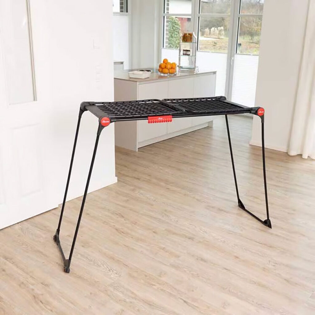 Απλώστρα Ρούχων Vileda infinity flex ultimate extensible Ματ μαύρο 30 m