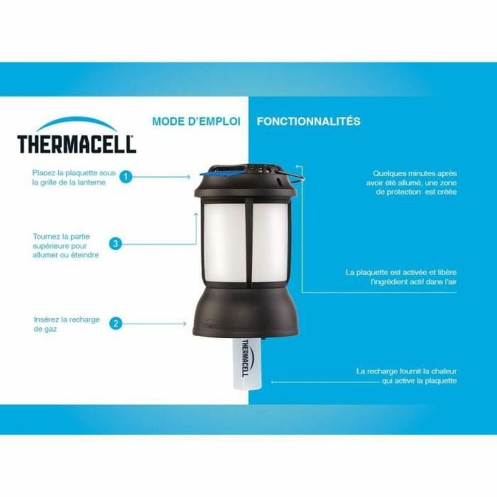 Απωθητικό κουνουπιών THERMACELL SB-86601350 Μαύρο