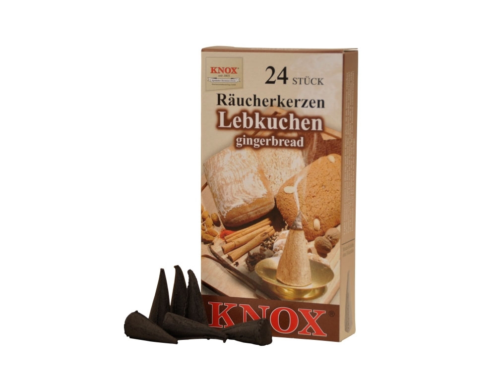 Αρωματικά Για Ξύλινους Smokers Knox Incense Cones 3Cm, Set Of 24(10023134) Ginger