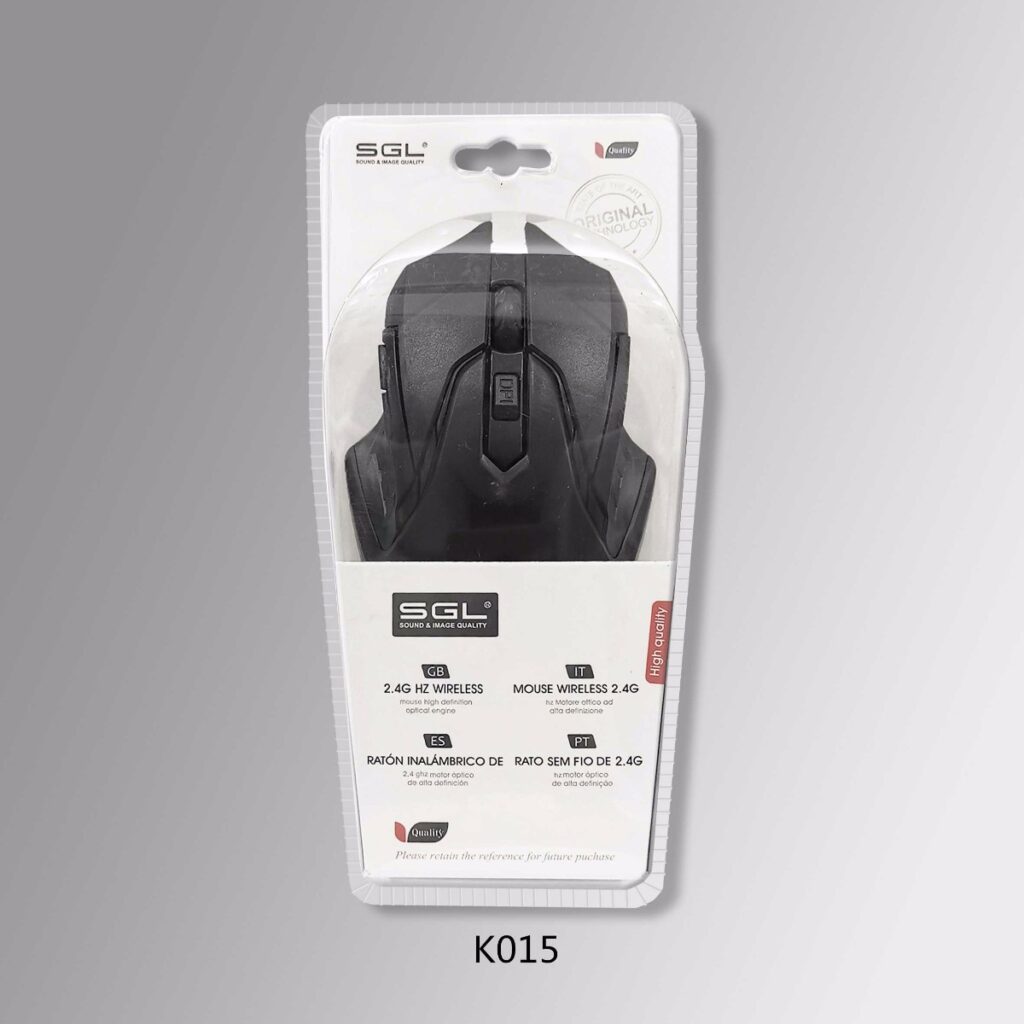 Ασύρματο ποντίκι - K015 - 177319 - Black