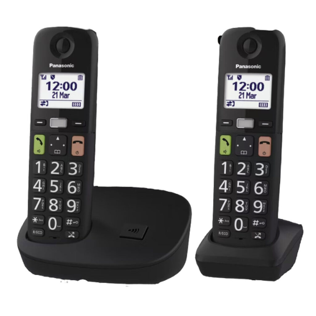 Ασύρματο Τηλέφωνο Panasonic KX-TGU112EXB Μαύρο