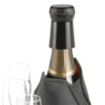 Αξεσουάρ Κρασιού Black Champagne Bottle Stopper Boj 01215401