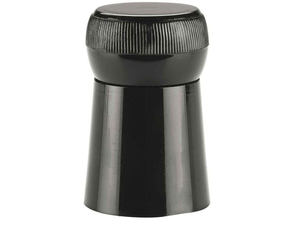 Αξεσουάρ Κρασιού Black Champagne Bottle Stopper Boj 01215401