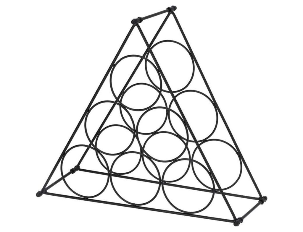 Αξεσουάρ Κρασιού Wine Rack Metal For 6 Bottles Dd1001020