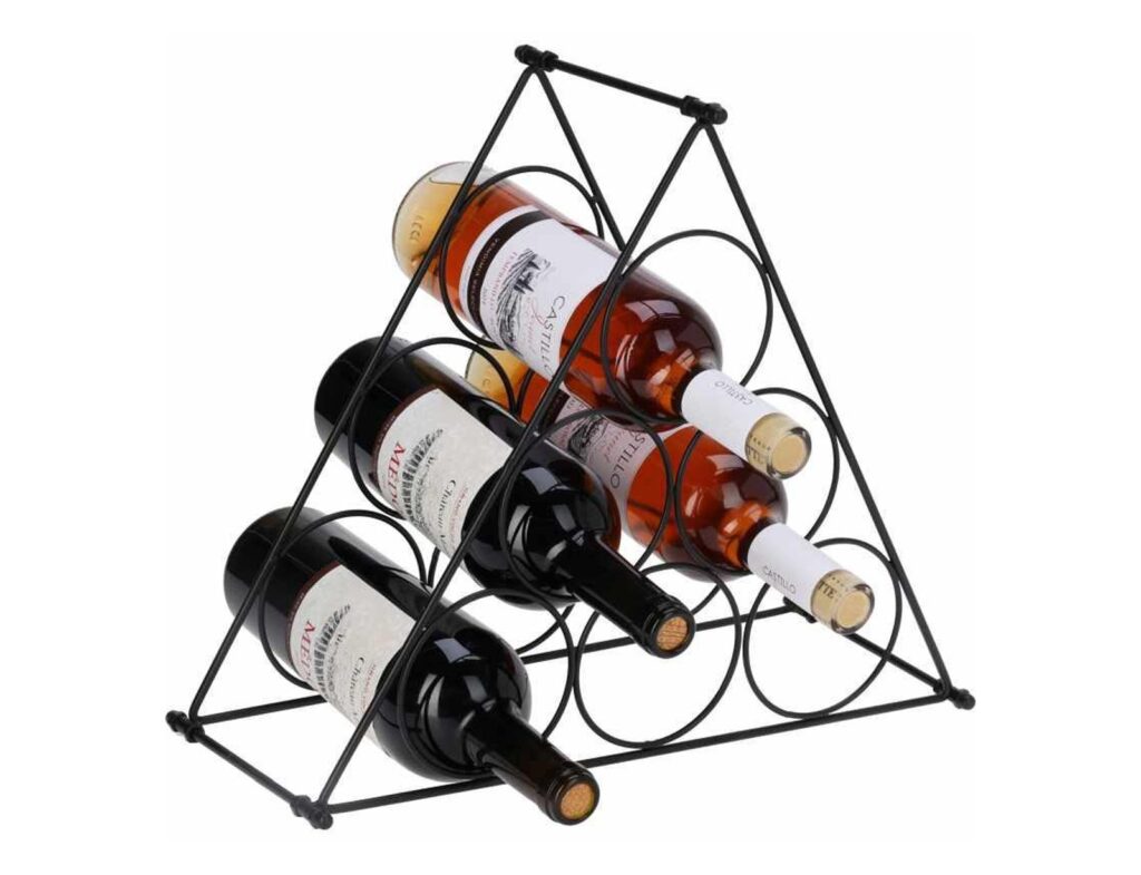 Αξεσουάρ Κρασιού Wine Rack Metal For 6 Bottles Dd1001020
