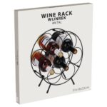 Αξεσουάρ Κρασιού Wine Rack Metal For 7 Bottles Dd1001040