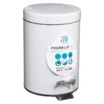 Αξεσουάρ Μπάνιου 3L Dustbin White Five 105612