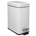 Αξεσουάρ Μπάνιου Bin Softcl White Rectangle 5L 160848I