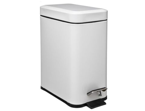Αξεσουάρ Μπάνιου Bin Softcl White Rectangle 5L 160848I