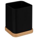 Αξεσουάρ Μπάνιου Black Tb Holder Resin Natureo 174610