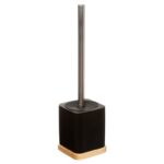 Αξεσουάρ Μπάνιου Black Toilet Brush Resin Natur 174613