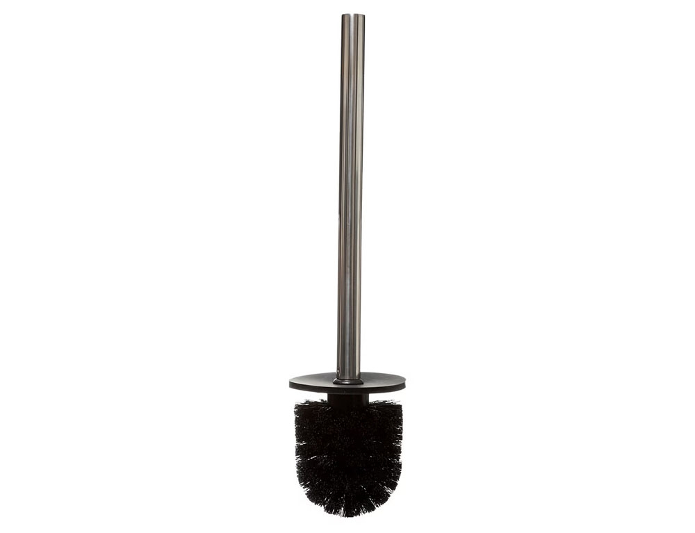 Αξεσουάρ Μπάνιου Black Toilet Brush Resin Natur 174613