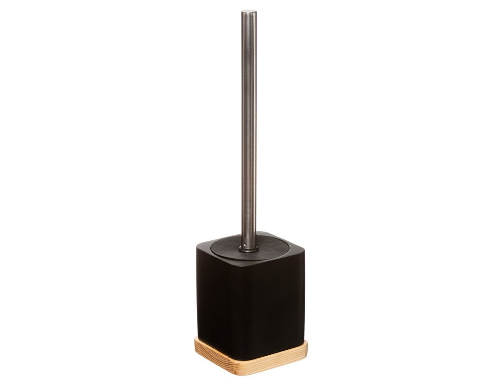 Αξεσουάρ Μπάνιου Black Toilet Brush Resin Natur 174613