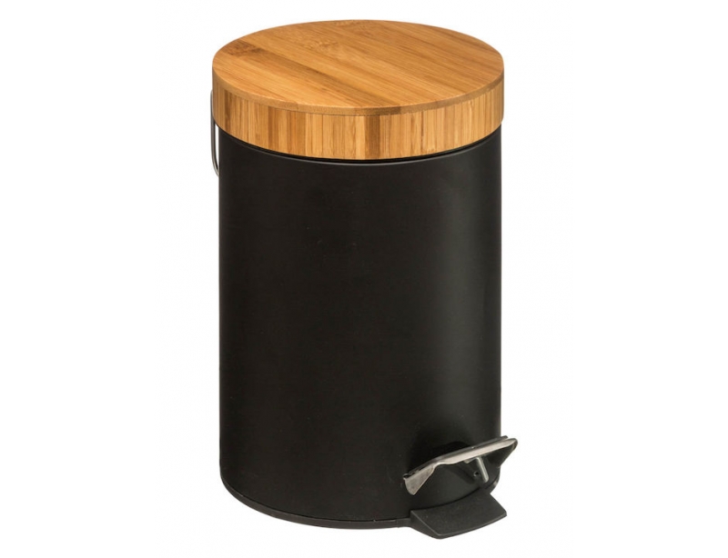 Αξεσουάρ Μπάνιου Dustbin 3Lblack Natureo 140801N