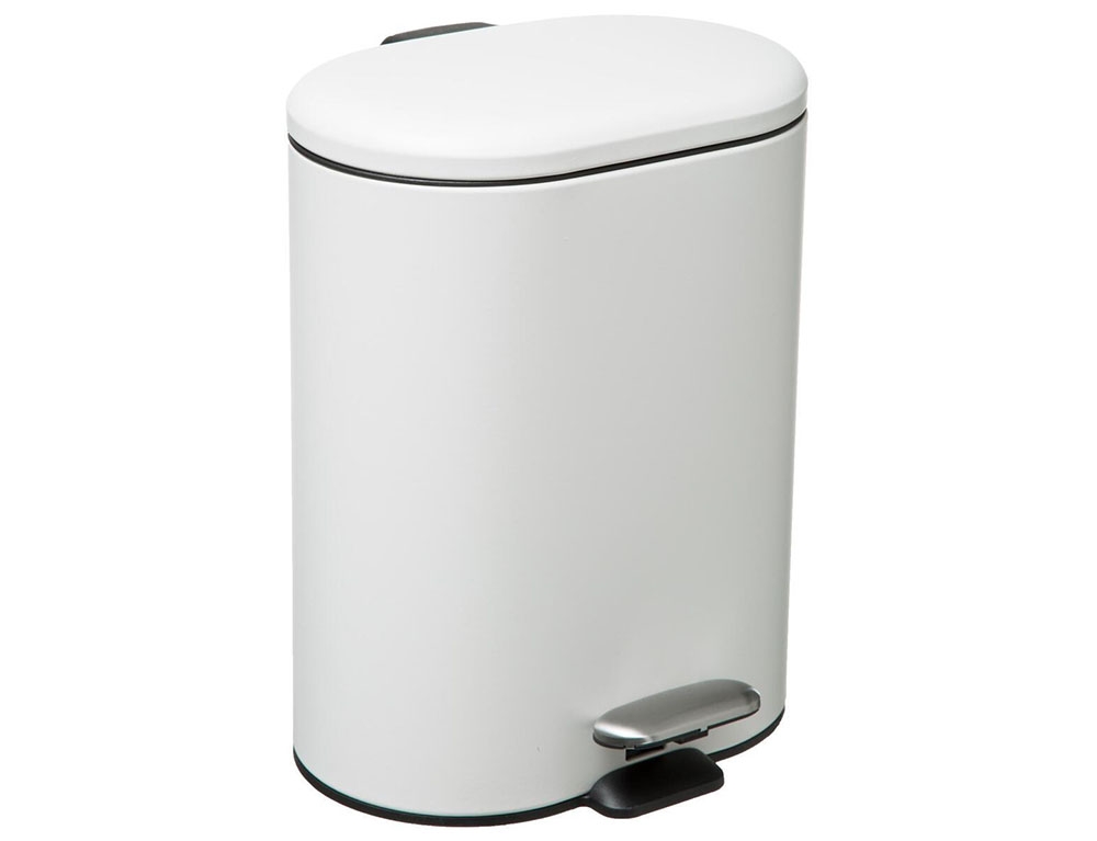 Αξεσουάρ Μπάνιου Dustbin Softcl 6L Siliflex Wht 174635A