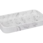 Αξεσουάρ Μπάνιου Rect Storage Plate White Lea 174793
