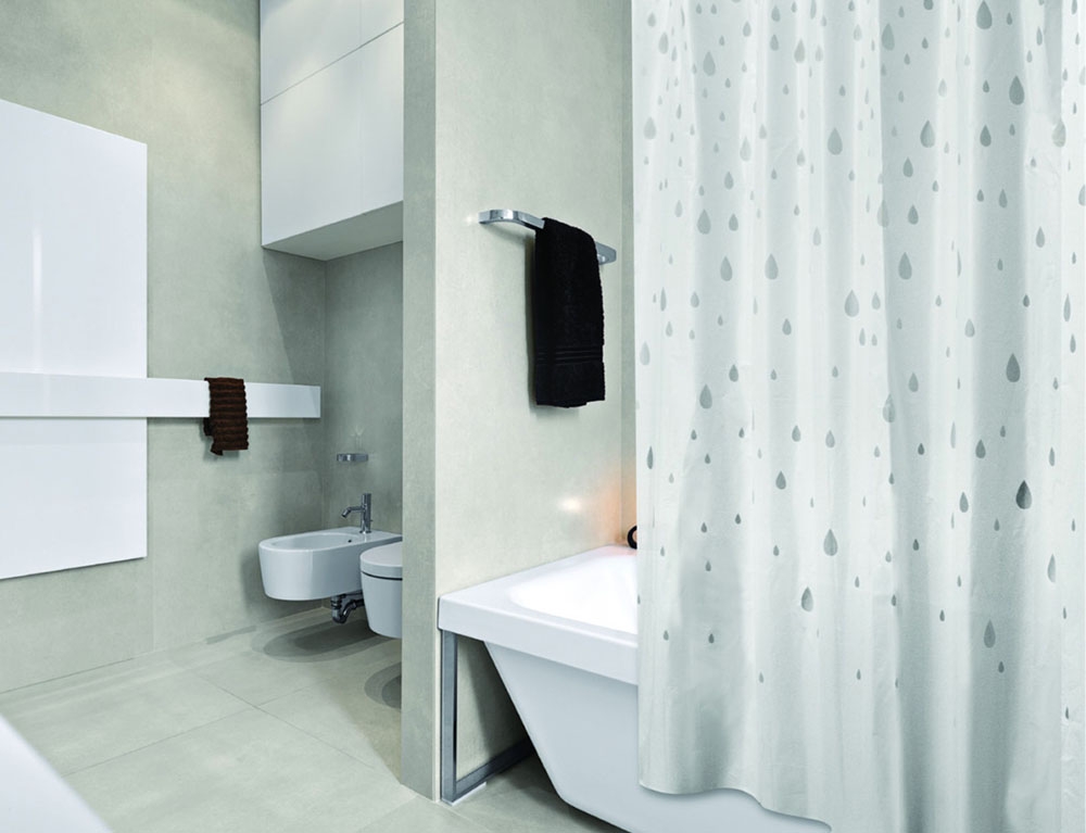 Αξεσουάρ Μπάνιου Shower Curtain 180X180Cm 3Ass Cy2100930