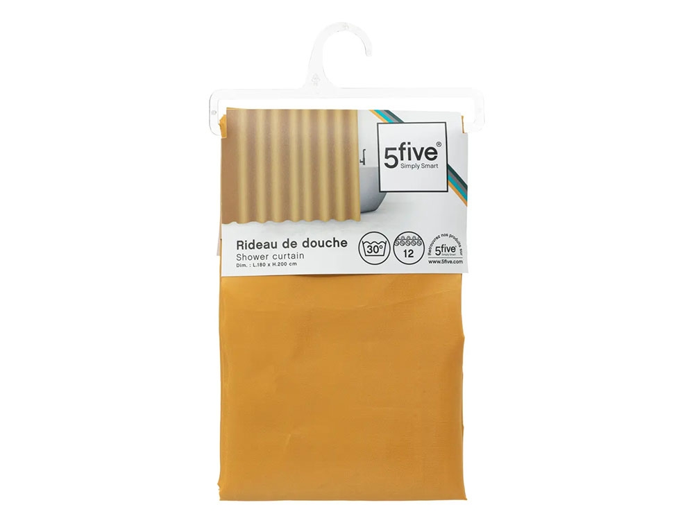 Αξεσουάρ Μπάνιου Shower Curtain Moutarde Colors 138006K