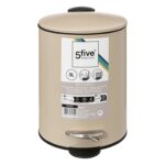 Αξεσουάρ Μπάνιου Softcl 3L Dustbin Lin Colors 174528O