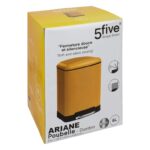 Αξεσουάρ Μπάνιου Softcl 6L Dustbin Ariane Five Yellow 138059C