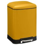 Αξεσουάρ Μπάνιου Softcl 6L Dustbin Ariane Five Yellow 138059C